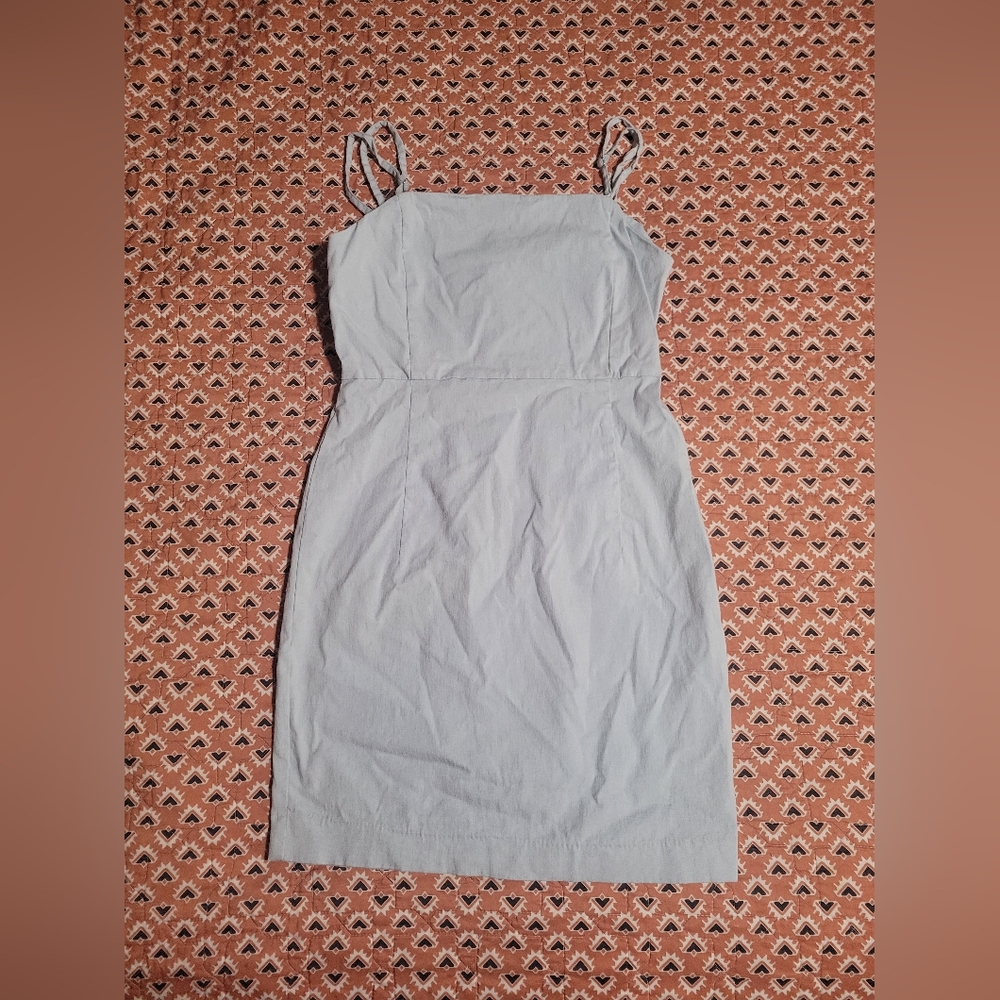 Forever 21 Light Denim Mini Bodycon Dress